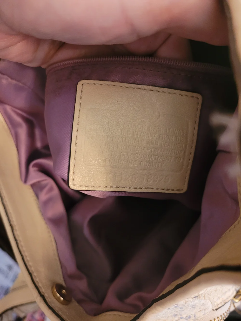 Coach vintage handbag